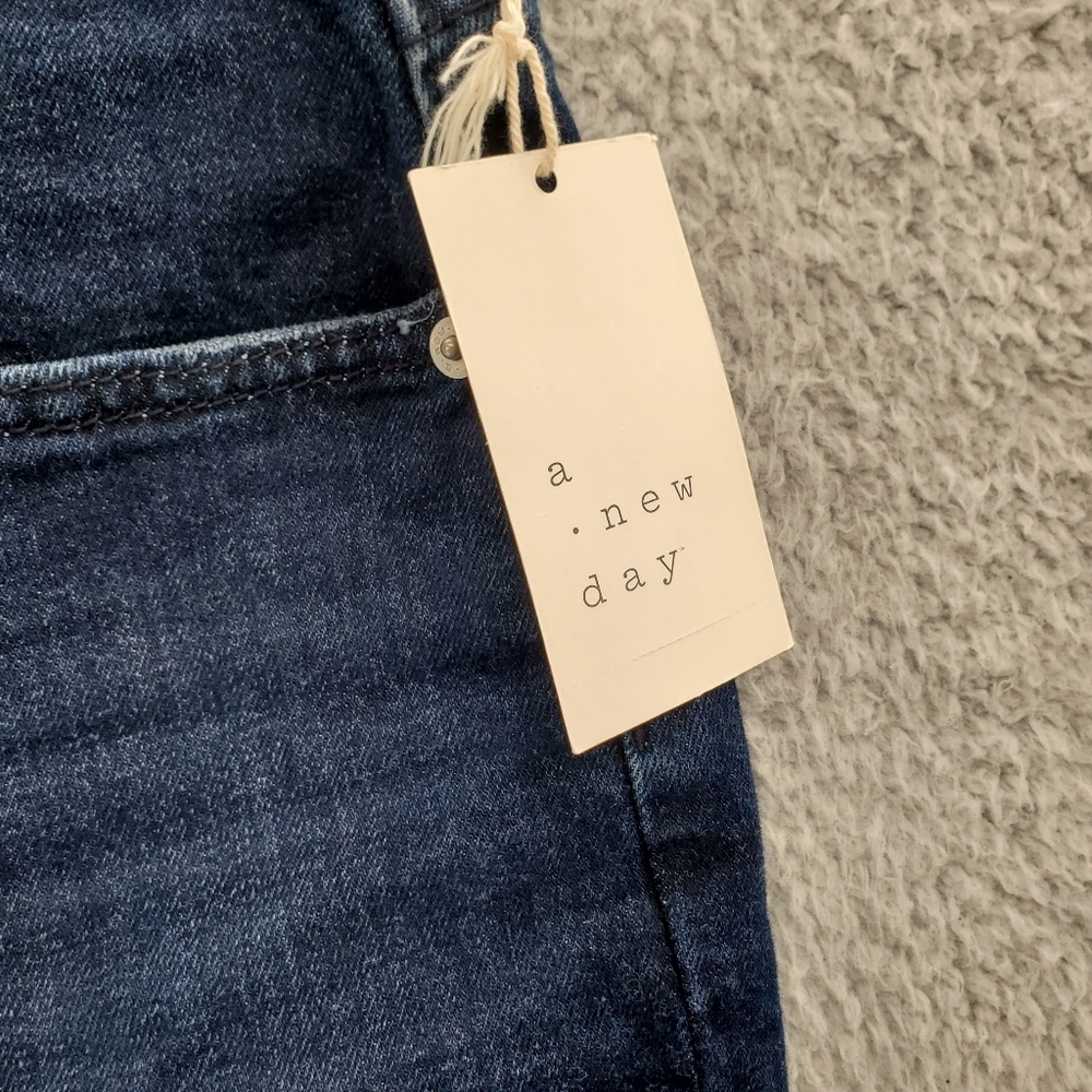 A New Day Jeans Bootcut High Rise Dark Wash NWT Womens - Picture 5 of 12
